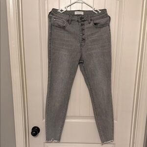 Anne High Rise Ankle Skinny Jeans